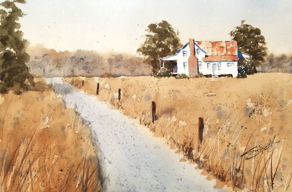 Farm House on CR201 - Original Painting