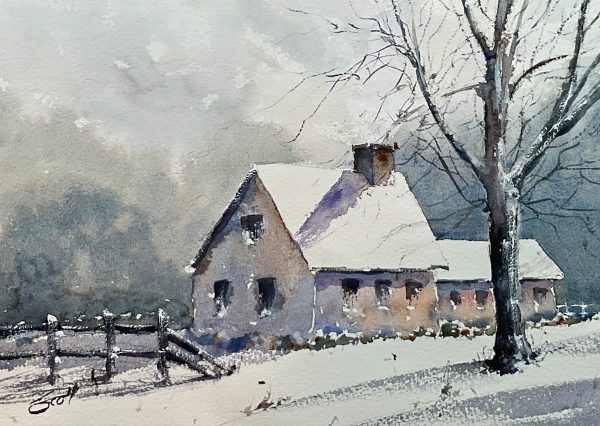 Winter's Nest - Original Painting